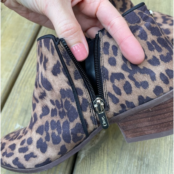 Size 7 Circus by Sam Edelman Leopard Print Booties - Picture 8 of 12